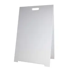 Flipside Premium Corrugated Plastic Dry Erase Marquee Easel