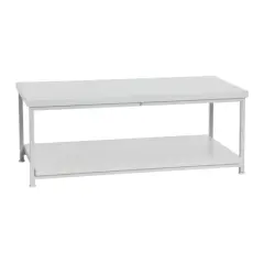 Household Essentials 39" Jamestown Coffee Table White