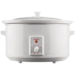 Brentwood 8qt. White Slow Cooker
