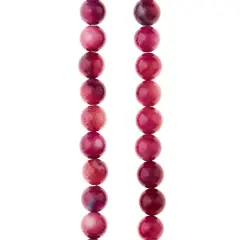Amethyst Shell Round Beads, 8mm by Bead Landing&trade;
