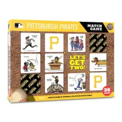 Major League Baseball Licensed Memory Match Game Pittsburgh Pirates