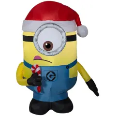 3.5ft. Airblown&reg; Inflatable Christmas Carl with Tongue Sticking Out