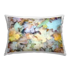 Stupell Industries Fallen Fall Foliage Outdoor Printed Pillow