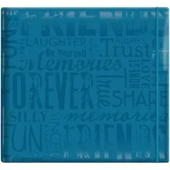 MBI Friends Teal Gloss Post Bound Album