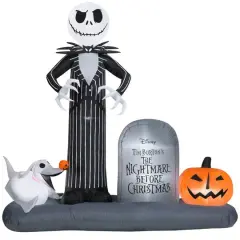 6.5ft. Airblown&reg; Inflatable Jack Skellington Halloween Town