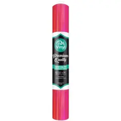 PA Vinyl Holographic Permanent Adhesive Vinyl Hot Pink