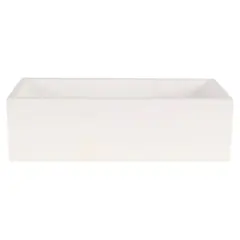 12" Whitewashed Wood Box by Make Market&reg;
