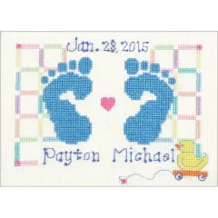 Janlynn&reg; Baby Feet Counted Cross Stitch Kit