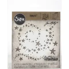 Sizzix&reg; Thinlits&reg; Swirling Stars Die Set by Tim Holtz&reg;