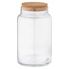 Cylindrical Terrarium Jar with Cork By Ashland&reg;