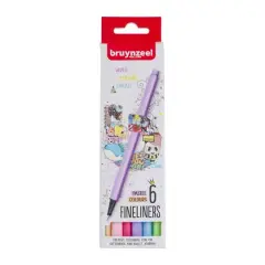 Bruynzeel Fineliner Pastel Colors Pen Set