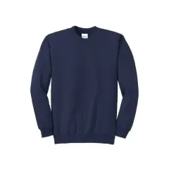 Port & Company&reg; Essential Fleece Crewneck Sweatshirt Navy