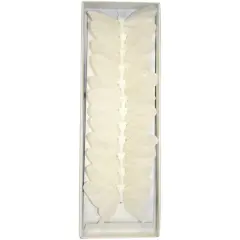 Reliant 3" White Butterflies, 12ct.