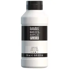 Liquitex&reg; BASICS&reg; Acrylic Fluid, 8.45oz. Titanium White