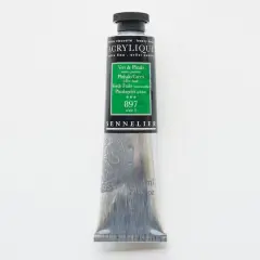 Sennelier Extra Fine Artists' Acrylic Paint, 60mL 897 Phthalo Green (Yellow Shade)
