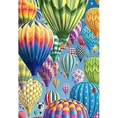 Sparkly Selections Hot Air Balloons Diamond Painting Kit, Round Diamonds