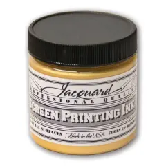 Jacquard Professional Screen Printing Ink, 4oz. Gold