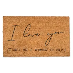 I Love You That's All Doormat