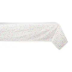 Multi Polka Dots Print Tablecloth 52" x 52"