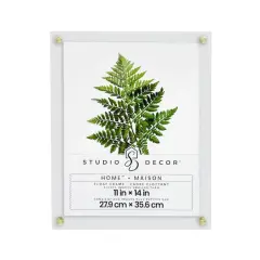 Home&trade; 11" x 14" Clear Float Frame by Studio D&eacute;cor&reg;