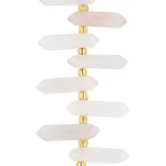 Rose Quartz Spike Beads by Bead Landing&trade;