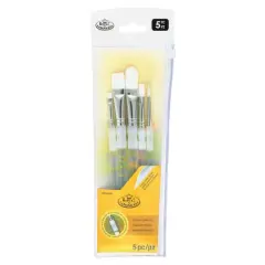 Soft-Grip&trade; White Taklon Brush Set