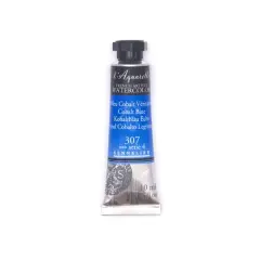 Sennelier French Artists' Watercolor, 10mL 307 Cobalt Blue S4