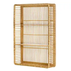 American Art Decor Bay Breeze Bamboo Shelf - 19.7" x 27.6"