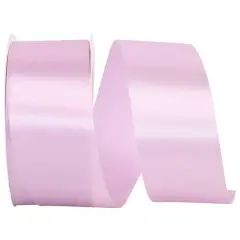 JAM Paper 1.875" x 50yd. Single Face Satin Allure Ribbon Light Orchid