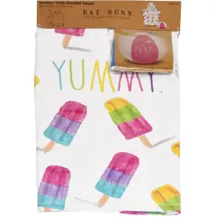 Rae Dunn Yummy Popsicle Kids Hooded Towel & Beach Ball Set