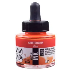 Amsterdam Acrylic Ink, 1oz. 257 Reflex Orange