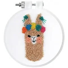 Design Works&trade; Llama Punch Needle Kit
