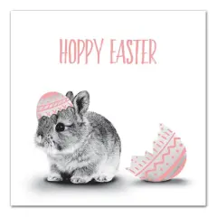 Hatched Bunny Canvas Wall Art