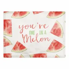 You're One in a Melon 18" x 14" Cotton Twill Placemat