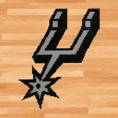 Camelot&reg; Dots Intermediate NBA San Antonio Spurs Diamond Painting Kit
