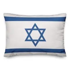 Star of David 14x20 Spun Poly Pillow