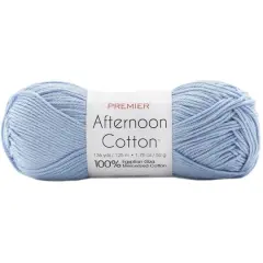 Premier&reg; Afternoon Cotton&trade; Yarn Cornflower