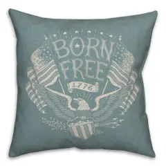 18" Born Free Indoor Outdoor Pillow
