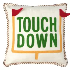 14" x 14" Touchdown Throw Pillow by Celebrate It&trade;