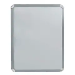 11" x 14" Framed White Magnetic Dry Erase Board by B2C&reg;