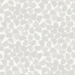 InHome Bliss Print Gray Peel & Stick Wallpaper
