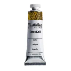 Williamsburg&reg; Artist Oil Colors, 37mL Green Gold
