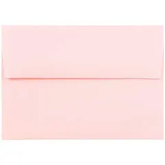 JAM Paper A1 Premium Invitation Envelopes, 50ct. Baby Pink Pastel
