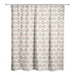 Happy Florals Shower Curtain