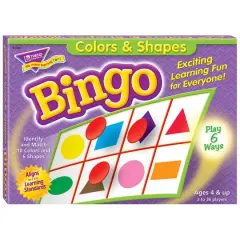 Trend Enterprises&reg; Colors & Shapes Bingo