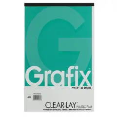 Grafix&reg; Clear-Lay&trade; 003 Plastic Film Pad