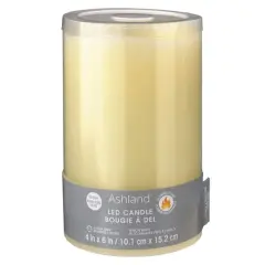 4" x 6" LED Flame Pillar Candle by Ashland&reg;