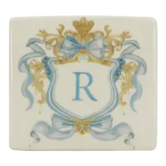 4.5" x 4" Ceramic Monogram D&eacute;cor by Ashland&reg; R