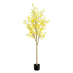 6ft. Artificial Forsythia Tree