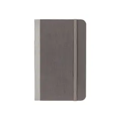 Fabriano&reg; Ecoqua Plus Dotted Fabric-Bound Notebook Gray